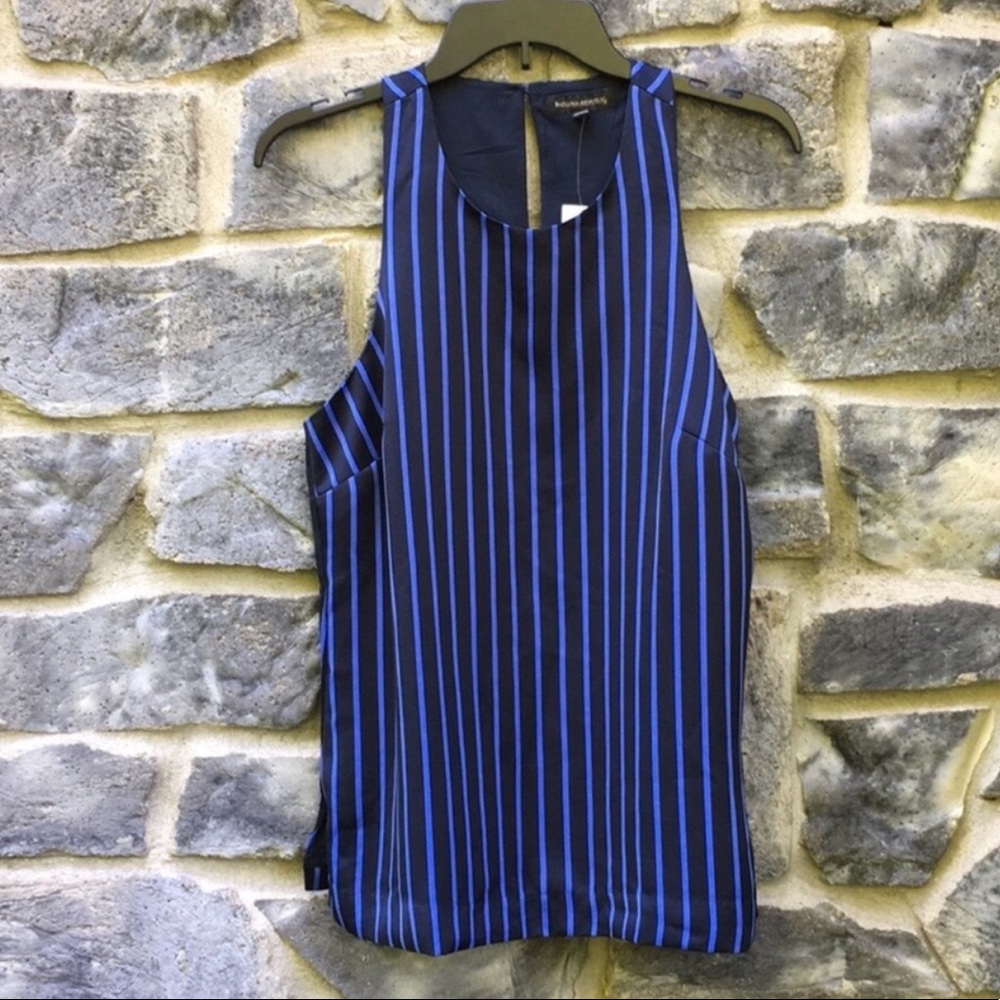 Banana Republic Striped Racerback Tank